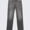 Low-Rise-Jeans mit schmalem, geradem Bein – Radio Black – Schwarz Low-Rise-Jeans mit schmalem, geradem Bein – Radio Black – Schwarz