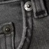 Low-Rise-Jeans mit schmalem, geradem Bein – Radio Black – Schwarz Low-Rise-Jeans mit schmalem, geradem Bein – Radio Black – Schwarz