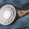 Low-Rise-Jeans mit schmaler Passform und ausgestelltem Bein – Radio Blue – Mittelblau Low-Rise-Jeans mit schmaler Passform und ausgestelltem Bein – Radio Blue – Mittelblau