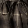Lässige Flanell-Pyjama-Hose – kariert, dunkelbraun Lässige Flanell-Pyjama-Hose – kariert, dunkelbraun