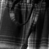 Lässige Flanell-Pyjama-Hose – kariert, schwarz Lässige Flanell-Pyjama-Hose – kariert, schwarz