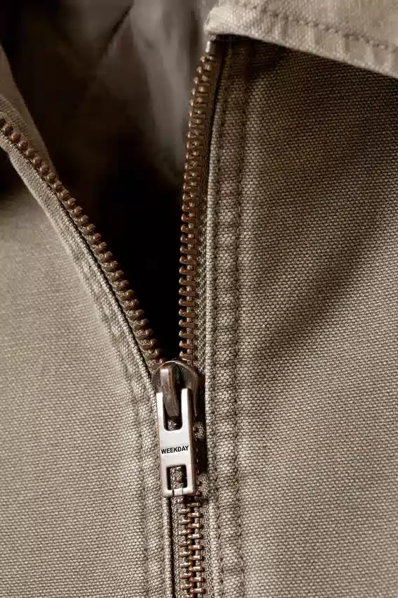 Lässige, gewaschene Utility-Jacke – Dusty Mole Lässige, gewaschene Utility-Jacke – Dusty Mole