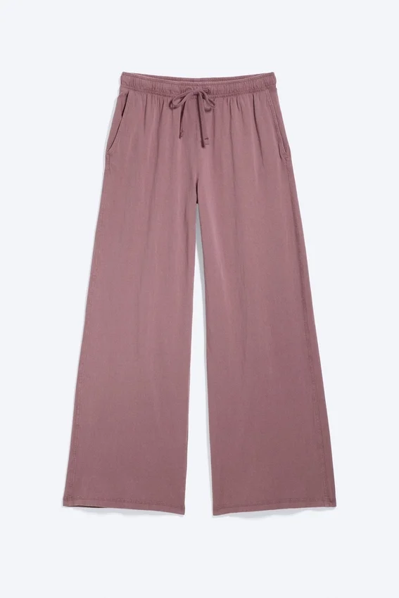 Lässige Pyjamahose – Dusty Lilac Lässige Pyjamahose – Dusty Lilac