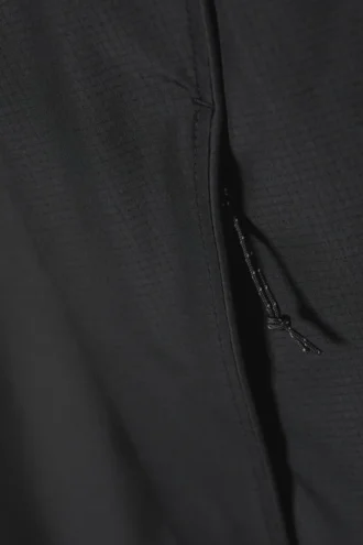 Lässige Shell-Jacke – Schwarz