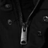 Lässige Sport-Utility-Jacke – Schwarz Lässige Sport-Utility-Jacke – Schwarz