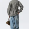 Lässige Utility-Jacke – Grau