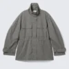 Lässige Utility-Jacke – Grau