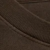Lässiges Langarm-T-Shirt – Dunkelbraun
