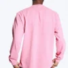 Lässiges Langarmshirt mit Print – Rosa – Logos Lässiges Langarmshirt mit Print – Rosa – Logos