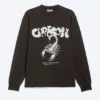 Lässiges Langarmshirt mit Print – Schwarz – Skorpion Lässiges Langarmshirt mit Print – Schwarz – Skorpion