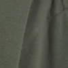 Lässiges Langarmshirt – Staubiges Khaki-Grün