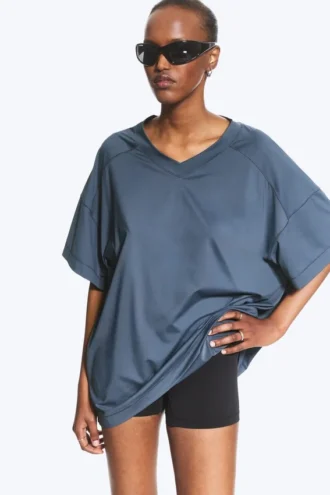 Lässiges Sport-T-Shirt – Dunkelblau
