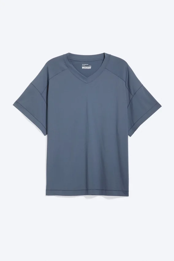 Lässiges Sport-T-Shirt – Dunkelblau Lässiges Sport-T-Shirt – Dunkelblau