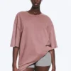 Lässiges T-Shirt – Medium Dusty Lilac Lässiges T-Shirt – Medium Dusty Lilac