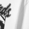 Lässiges T-Shirt mit Print – Weiß – Afterwards