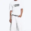 Lässiges T-Shirt mit Print – Weiß – Tomorrow is Today
