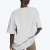 Lässiges T-Shirt – Staubhellgrau Lässiges T-Shirt – Staubhellgrau