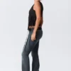 Luna Low Rise Skinny Bootcut Jeans – Blau Hymn – Mittelblau Luna Low Rise Skinny Bootcut Jeans – Blau Hymn – Mittelblau