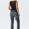 Luna Low Rise Skinny Bootcut Jeans – Blau Hymn – Mittelblau Luna Low Rise Skinny Bootcut Jeans – Blau Hymn – Mittelblau