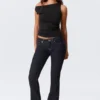 Luna Low Rise Skinny Bootcut Jeans – Blue Rinse – Dunkelblau Luna Low Rise Skinny Bootcut Jeans – Blue Rinse – Dunkelblau