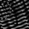 Lyocell-Hose mit mittlerer Leibhöhe, lockerer Passform und weitem Bein – schwarz-grau gestreift Lyocell-Hose mit mittlerer Leibhöhe, lockerer Passform und weitem Bein – schwarz-grau gestreift