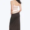 Maxi-Jersey-Rock – Dunkelbraun Maxi-Jersey-Rock – Dunkelbraun