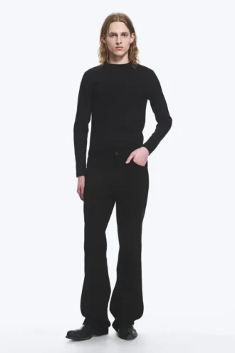 Mercury Mid Rise Relaxed Bootcut Jeans – Black Rinse – Schwarz Mercury Mid Rise Relaxed Bootcut Jeans – Black Rinse – Schwarz