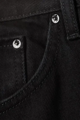 Mercury Mid Rise Relaxed Bootcut Jeans – Black Rinse – Schwarz Mercury Mid Rise Relaxed Bootcut Jeans – Black Rinse – Schwarz
