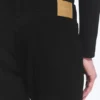 Mercury Mid Rise Relaxed Bootcut Jeans – Black Rinse – Schwarz