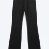 Mercury Mid Rise Relaxed Bootcut Jeans – Black Rinse – Schwarz