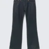 Mercury Mid Rise Relaxed Bootcut Jeans – Blue Rinse – Dunkelblau