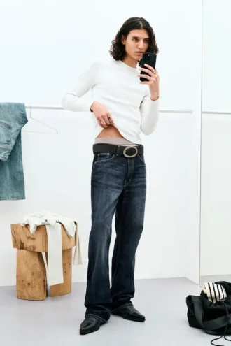 Mercury Mid Rise Relaxed Bootcut Jeans – Deep Sea Blue – Dunkelblau Mercury Mid Rise Relaxed Bootcut Jeans – Deep Sea Blue – Dunkelblau