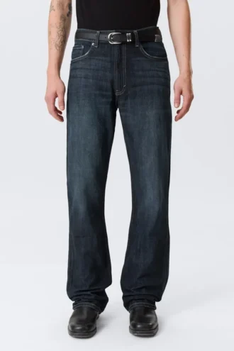 Mercury Mid Rise Relaxed Bootcut Jeans – Deep Sea Blue – Dunkelblau Mercury Mid Rise Relaxed Bootcut Jeans – Deep Sea Blue – Dunkelblau