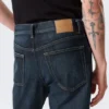 Mercury Mid Rise Relaxed Bootcut Jeans – Deep Sea Blue – Dunkelblau