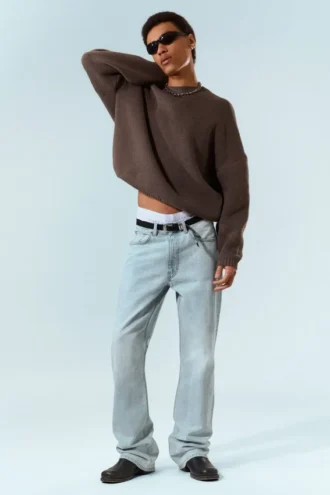 Mercury Mid Rise Relaxed Bootcut Jeans – Ghost Blue – Hellblau Mercury Mid Rise Relaxed Bootcut Jeans – Ghost Blue – Hellblau