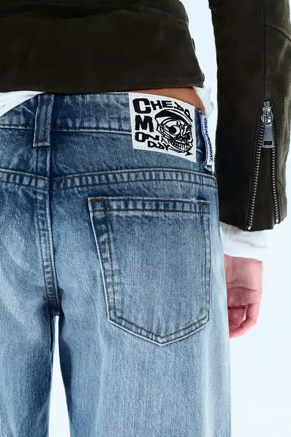 Messy Low Rise Regular Straight Jeans – Kite Blue – Mittel-/Hellblau | Cheap Monday Gb Messy Low Rise Regular Straight Jeans – Kite Blue – Mittel-/Hellblau | Cheap Monday Gb