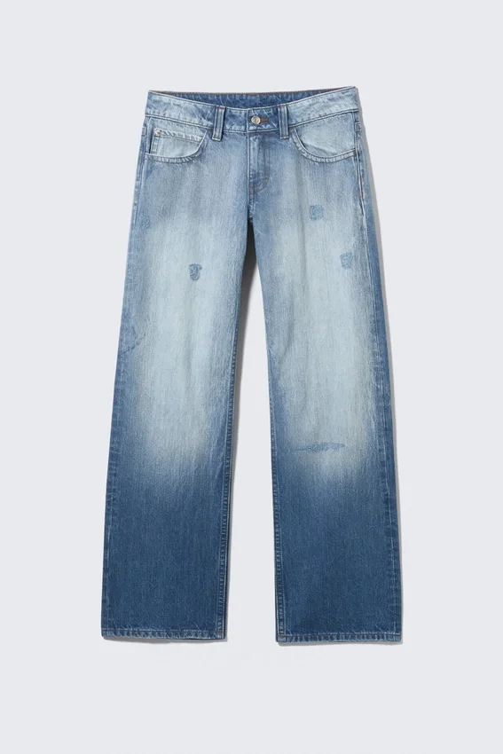 Messy Low Rise Regular Straight Jeans – Kite Blue – Mittel-/Hellblau | Cheap Monday Gb Messy Low Rise Regular Straight Jeans – Kite Blue – Mittel-/Hellblau | Cheap Monday Gb