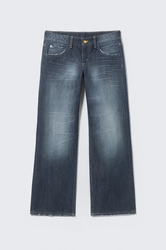 Messy Low Rise Regular Straight Jeans – Star Blue – Dunkelblau | Cheap Monday GB Messy Low Rise Regular Straight Jeans – Star Blue – Dunkelblau | Cheap Monday GB