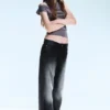 Messy Low Rise Regular Straight Jeans – Undone Black – Schwarz | Cheap Monday Gb Messy Low Rise Regular Straight Jeans – Undone Black – Schwarz | Cheap Monday Gb