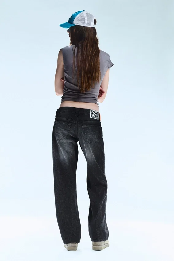 Messy Low Rise Regular Straight Jeans – Undone Black – Schwarz | Cheap Monday Gb Messy Low Rise Regular Straight Jeans – Undone Black – Schwarz | Cheap Monday Gb