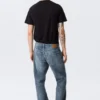Meteor Low Rise Relaxed Straight Jeans – Board Blue – Mittelblau
