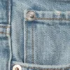 Meteor Low Rise Relaxed Straight Jeans – Kimberley Blue – Mittelblau