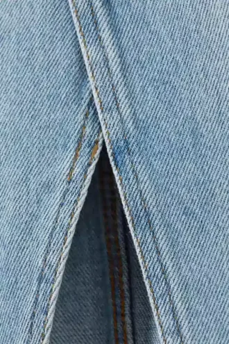 Midi-Jeansrock – Fresh Blue – Hellblau