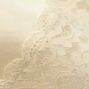 Midirock aus Satin-Spitze – Hellstaubbeige
