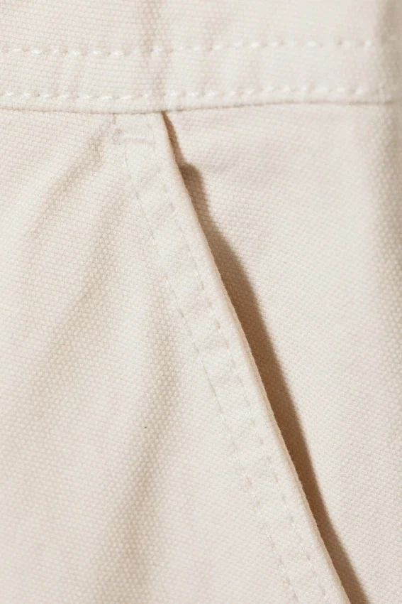 Mini-Cargo-Röckchen aus Baumwolle – Off-White Mini-Cargo-Röckchen aus Baumwolle – Off-White