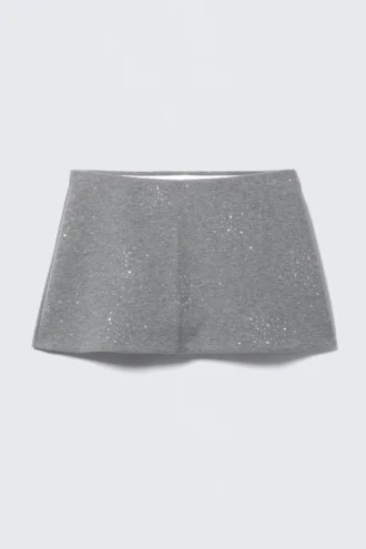 Mini-Skuba-Röck – Grau