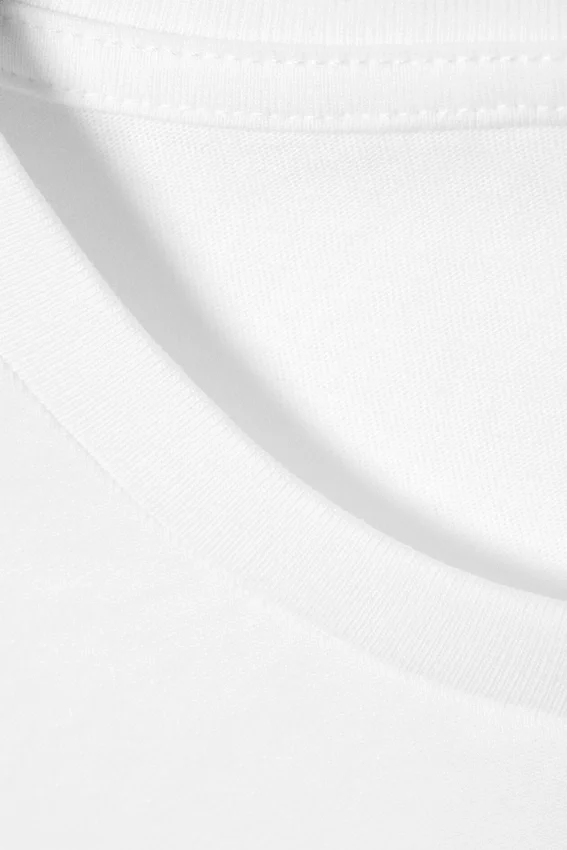 Mini-T-Shirt in Regular-Fit – Weiß Mini-T-Shirt in Regular-Fit – Weiß