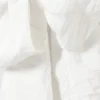 Mini-Wickelrock mit niedriger Leibhöhe und Schleifendetail – Off-White Mini-Wickelrock mit niedriger Leibhöhe und Schleifendetail – Off-White