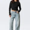 Missy Low-Rise-Jeans mit geradem Bein – Notus Blue – Hellblau Missy Low-Rise-Jeans mit geradem Bein – Notus Blue – Hellblau