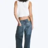 Missy Low Rise Loose Straight Jeans – Blue Hymn – Mittelblau Missy Low Rise Loose Straight Jeans – Blue Hymn – Mittelblau